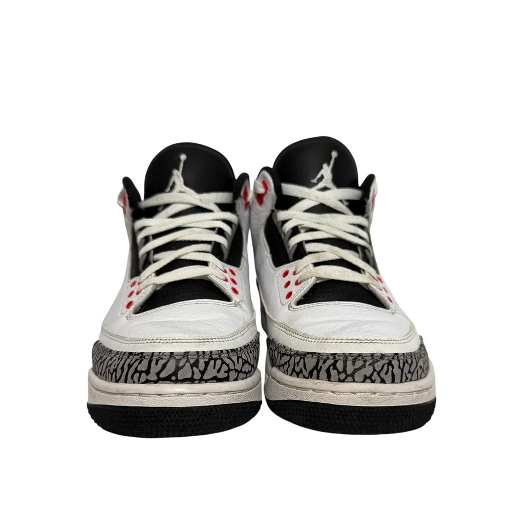 Nike Air Jordan 3 Retro Infrared 23 White Cement Reimagined Sneakers DN3707-100‎
